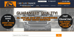 Desktop Screenshot of carplusfinance.com
